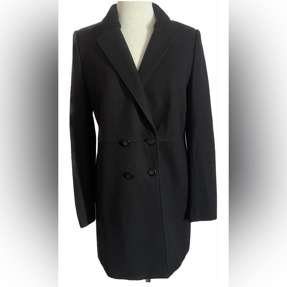 Juicy Couture Classic Wool  Black Pea Coat